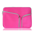 Hot Pink Fashion Handle Travel Pouch Tote Computer Laptop bag